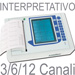 ELETTROCARDIOGRAFO ECG CARDIOGIMA 6M - 12 DERIVAZIONI - 3/6/12 canali - interpretativo - con display e batteria ricaricabile